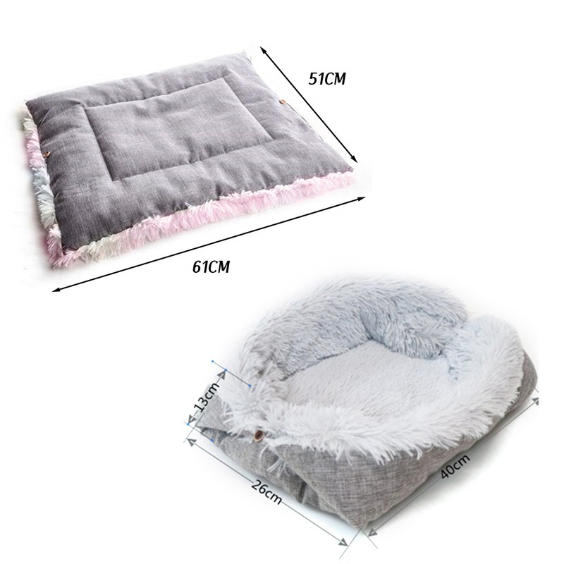 Cat Bed Washable Cat Beds for Indoor Cats Pet Bed