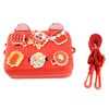 Kids Single Shoulder Camera Bag DIY Cartoon Decors Shock Absorbing