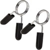 C.P. Sports Pair of Spring Locks, Dumbbell Clasps, 25 mm,