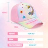 WAWSAM Girls Unicorn Baseball Cap Kids Trucker Hat