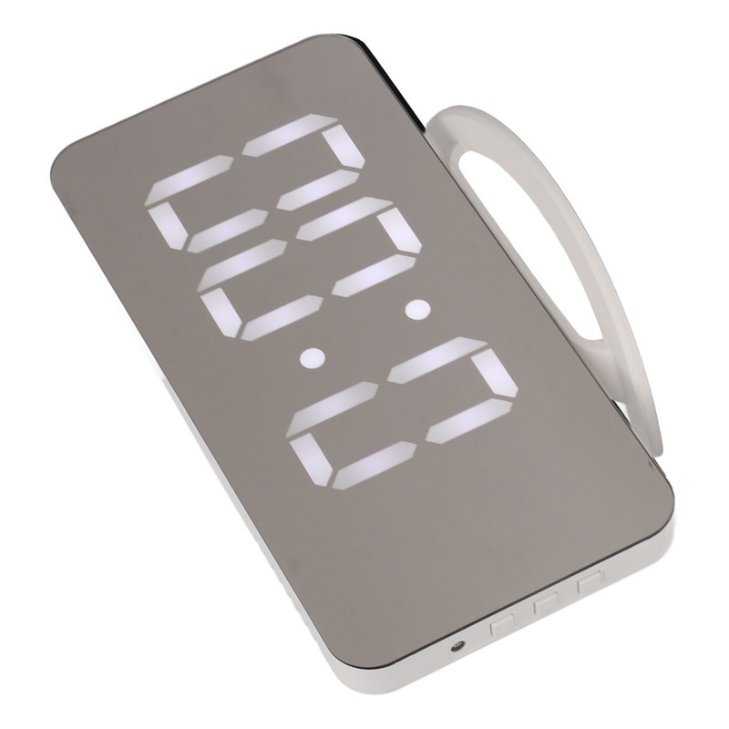 Alarm Clock Dual USB Output 3 Levels Brightness Light Sensing
