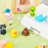 Newtay 6 Pcs Nurse Animal Flashlight Keychain Pediatric Nurse Flashlight