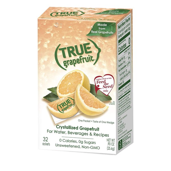 True Grapefruit Sachet Packets, 32 Count (0.90 oz)