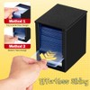 Toploader Dispenser & Penny Sleeve Holder - Dual Compartment Holds