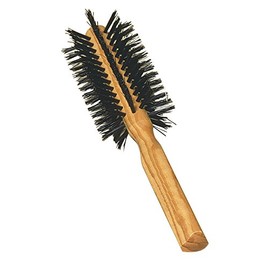 Redecker Round Olive Hairbrush