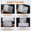 CAREGY Matte Laminating Sheets,100 Pack 9 x 11.5 Inches,3 Mil
