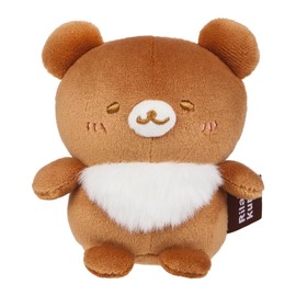 San-X Original Rilakkuma Honyagurumi Series Sitting Mochi Plush - 4" Chairoikoguma