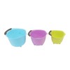 3pcs Drain Colander Set Food Grade PP Stackable Fruit Vegetable