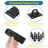 Door Padlock Hasp, Leryati Hasp & Staple 4 Inch Shed