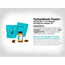 Pashanbheda Powder (Saxigraga ligulata), Raw - 100g