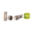 Jigetch JTL4223 Smart Bathroom Bolt, Satin Nickel