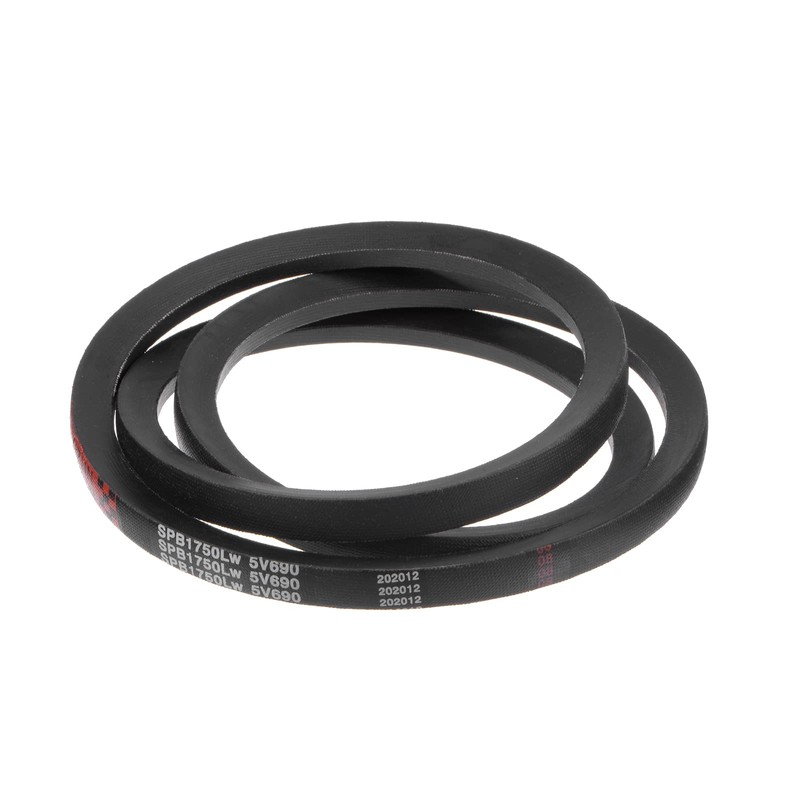 sourcing map SPB-1750 V-Belts Drive Belt 1750mm Pitch Girth 17mm