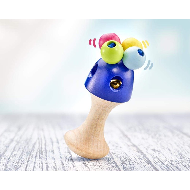 Selecta 61062 Girali Colori, Handle Wooden Grasping Toy, 10 cm,