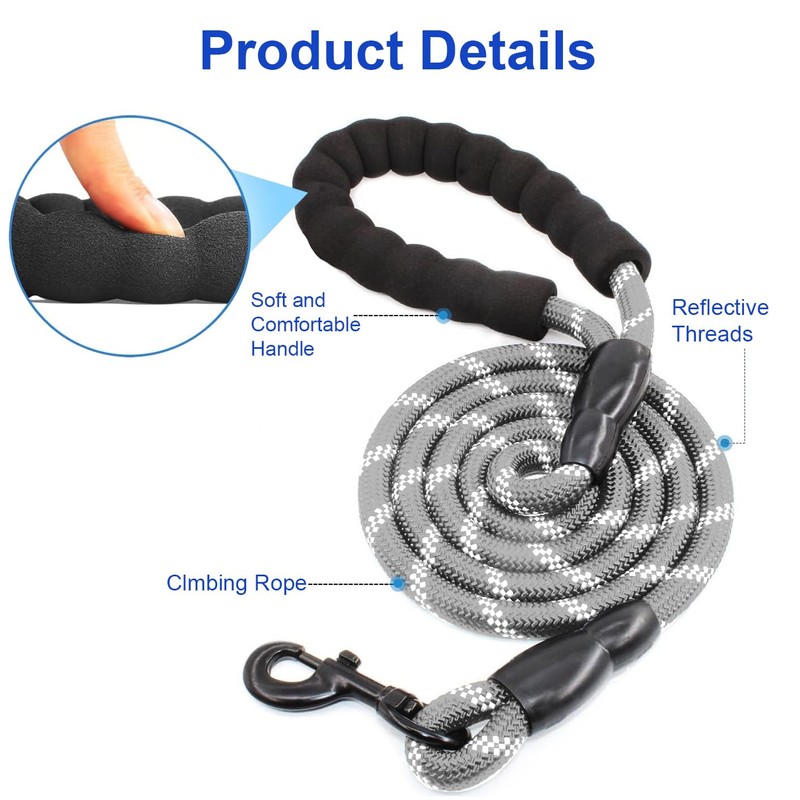 MingXpets Double Dog Leash, Dual Dog Leash, 360° Swivel Tangle