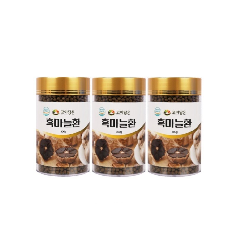 Goydam-eun Black Garlic Pills Black Garlic Clay Garlic Fermented Black