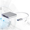 KICHOUSE USB 3.0 CF Reader Lightweight Aluminum Fast Data Transfer
