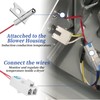 6323EL2001B Dryer Thermistor with Wire Harness Compatible with LG &