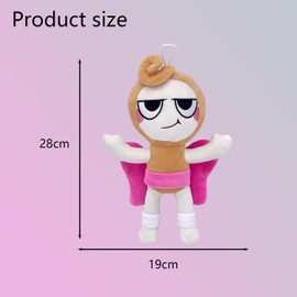 HYDTQCL Dandy Horror Games Plush 30 cm Dandys World Plush for Boys Girls Kids Fans Birthday Gift (F)