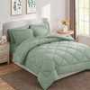 CozyLux King Comforter Set with Sheets 7 Pieces Bed in