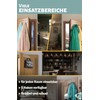 Menz Door Coat Rack for Hanging Made of Stainless Steel