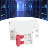 DC Circuit Breaker 2P 6000A Breaking Capacity DIN Rail Installation