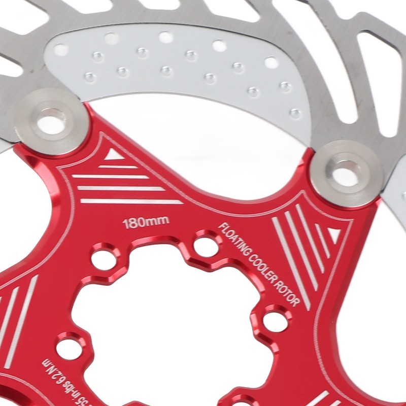 Stainless Steel Bike Cycling Disc Brake Cooling Floating Rotor (180mm)