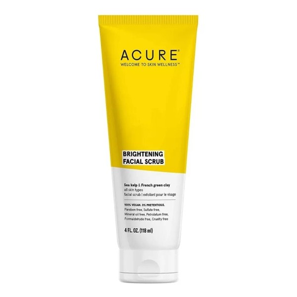 Acure Iluminador Exfoliante Facial | 100% Vegano 118ml Tipo De