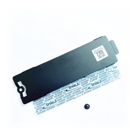 MOQIAN M.2 2280 SSD Heatsink Pad Cover Hard Drive Heatshield Replacement for Dell Alienware X17 R1 Gaming Laptop SSD Heatsink C99KM 0C99KM