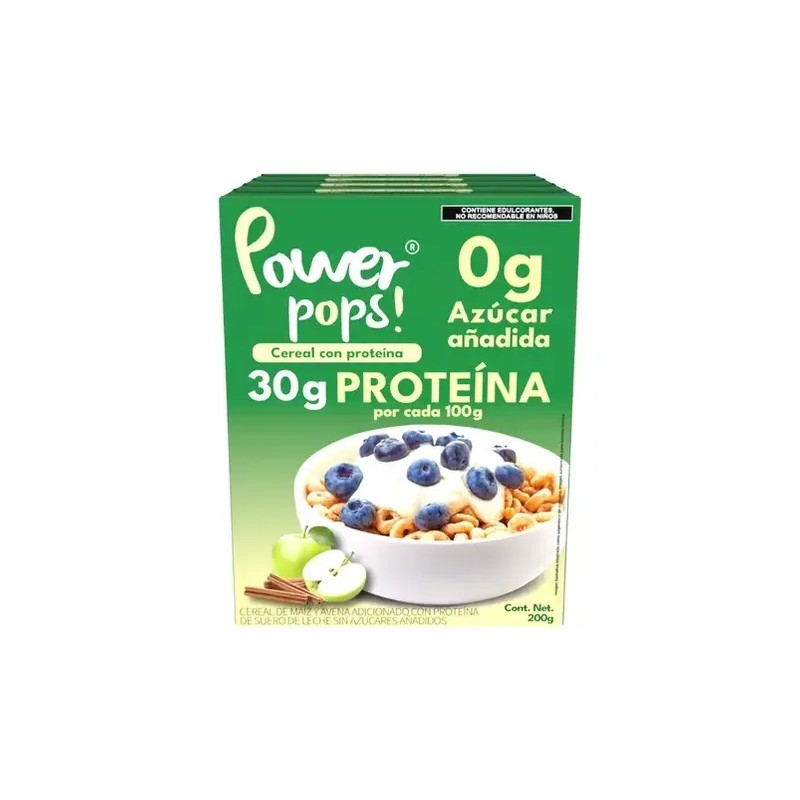 Cereal Alto En Proteina Wpc 30 Power Pops 4 Pack