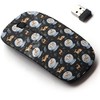 2.4G Wireless Mouse with Cute Pattern Design for All Laptops