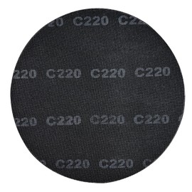 17” Sanding Screen Discs, Black Silicon Carbide Mesh Floor Sanding Screen for Wood Floors, Epoxy Maintenance, 220 Grit, 10-Pack