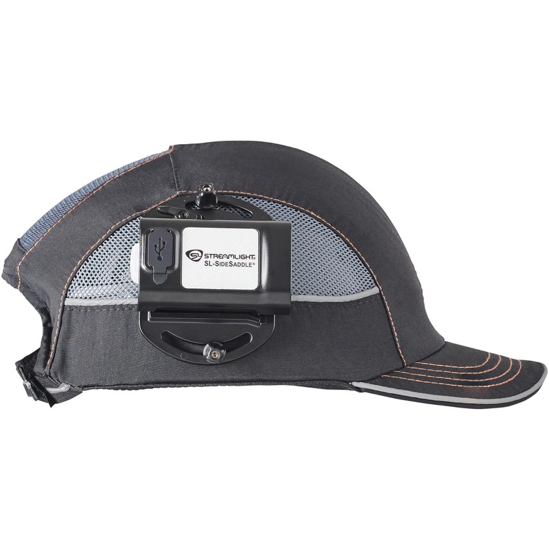 Streamlight 61627 SL-Sidesaddle USB 400-Lumen Rechargeable Hands-Free Universal Hard Hat,