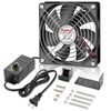 Wathai 120mm x 25mm Small Box Muffin Fan Dual Ball