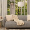 Pair of - Modern White Fabric Cylinder Ceiling Pendant Lampshade/Table