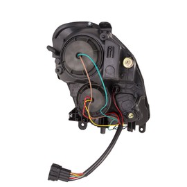 HEADLIGHTSDEPOT Chrome Housing Halogen Headlights Compatible With Infiniti G35 2003-2004 4 Door Sedan Includes Left Driver and Right Passenger Side Headlamps