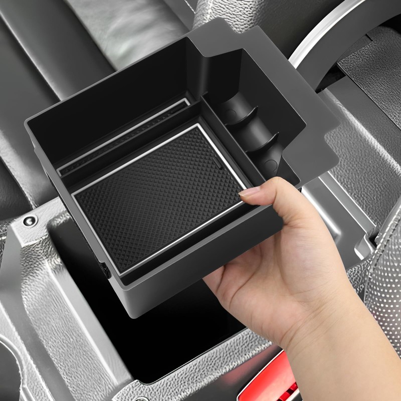 SKTU For Seat Ateca 2016-2024 Glove Box Armrest Storage Compartment