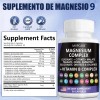 9 In 1 Magnesio Complex 90 Cps Glicinato De Magnesio