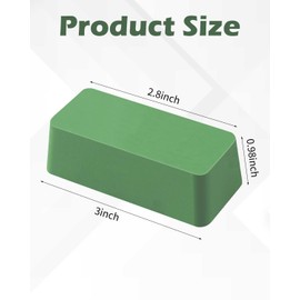 AOKLIT 12Pcs Metal Polishing Compound Kit, 48oz Buffing Compound from Coarse to Fine, Buffing Compound Cutting Bar for Polishing Aluminum, Stainless Steel, Brass, and Jewelry