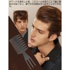 PrimeBlis Hair Comb, Textured Comb, Men's, Comb, Mesh, Comb, Hairbrush,
