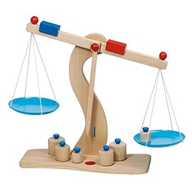 Goki 51856 Scale with Metal Bowls Mixed