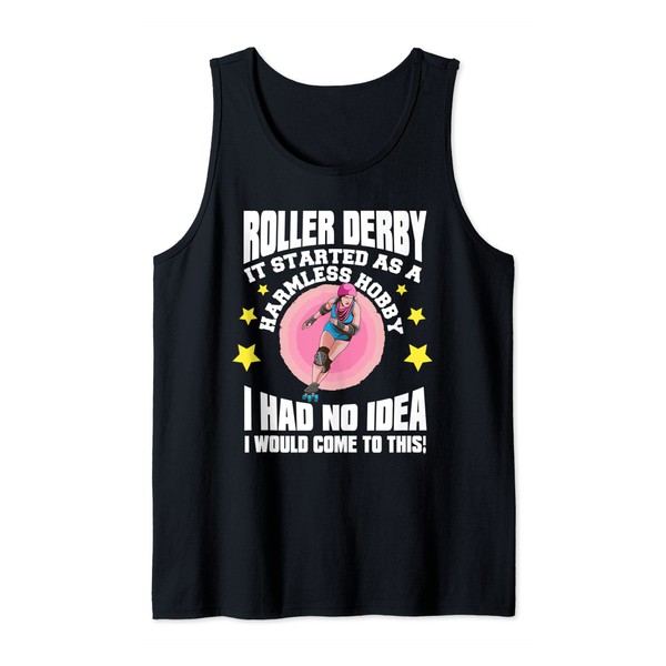 Roller Derby Player Hobby Skating Team Tank Top