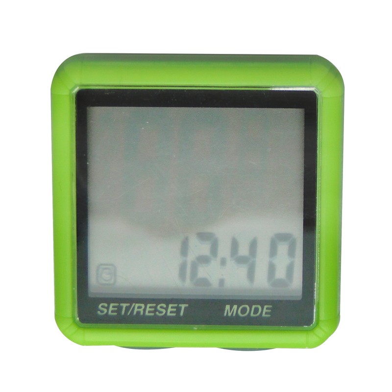 FISCHER Bicycle Computer, Green, One Size