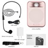 Voice Amplifier, Towevine Rechargeable Microphone for Teachers, Portable Speaker with