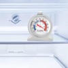 Termómetro de Refrigerador, Termómetro de Temperatura de Acero Inoxidable para