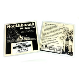 C. B. Gitty Luz Eléctrica 3-string Caja de puros cuerdas de guitarra – Open G/Afinación estándar