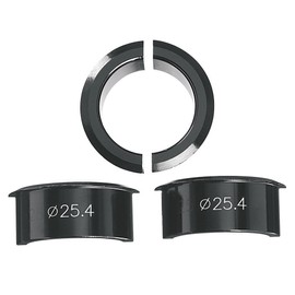 Cicli Bonin Unisex Handlebars with Stem Adapter, Black, One Size