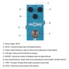 DK Guitar Delay Pedal Electric Guitar Effects Pedal True Bypass
