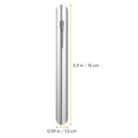 BESTonZON 5 pieces stainless steel crumb scraper, table crumb sweeper, crumb sweeper, table crumb remover, crumb remover, crumb tool