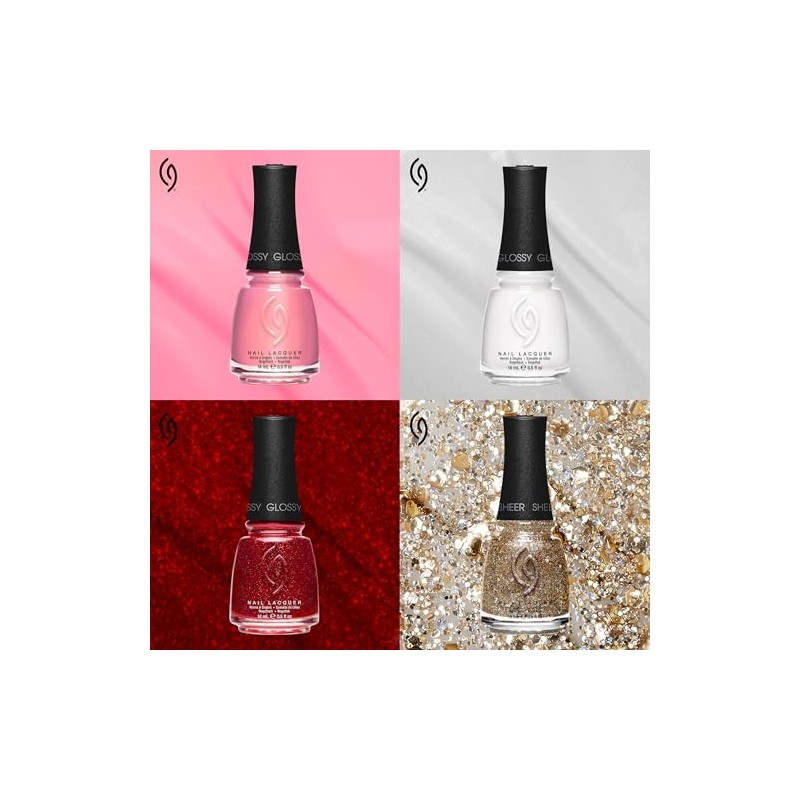 CHINA GLAZE Esmalte de Uñas Summer Reign, Color de Alta