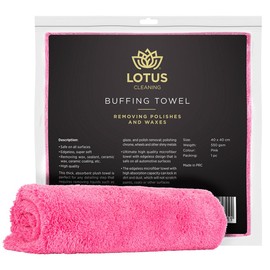 Lotus Pink Polishing Cloth